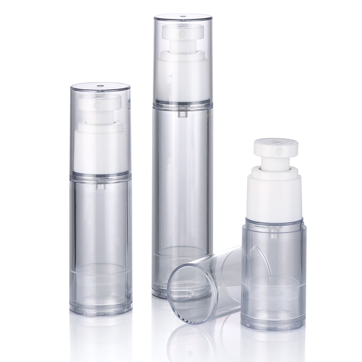 30ml 50ml 60ml 80ml 100ml Lotion Refillable เครื่องสำอางบรรจุภัณฑ์เครื่องสำอางเครื่องสำอางขวดปั๊มเซรั่มที่ไม่มีอากาศ L02-1