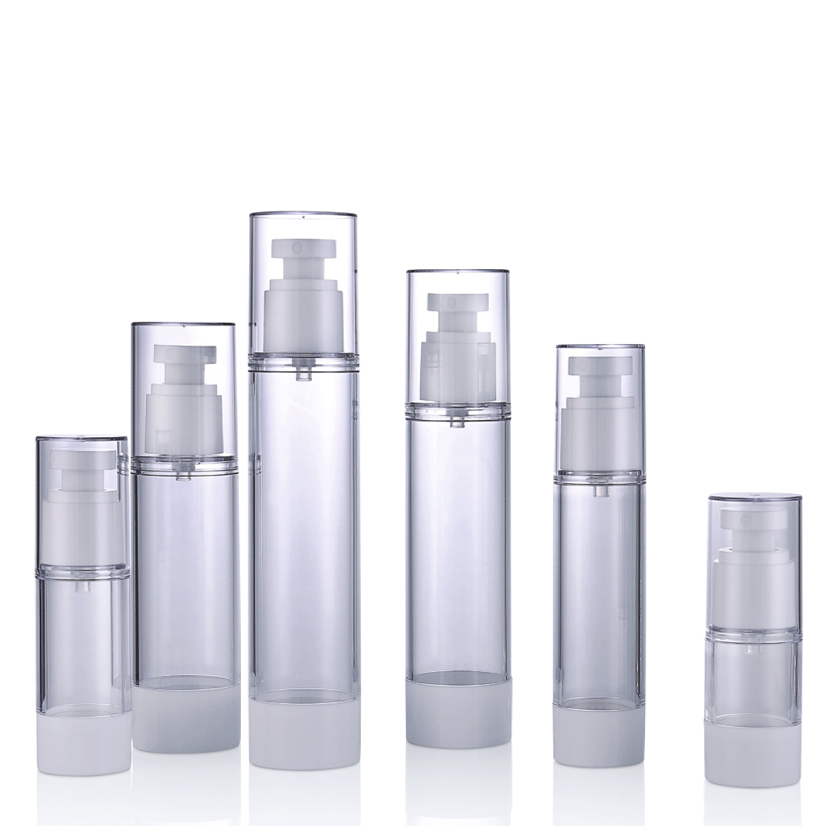 80ml 100ml Vacuum Airless Mist S15ml 30ml 50ml 80ml 100ml 120ml Pray Pump Proneparent Petg Bottle สำหรับครีมบำรุงผิว L02