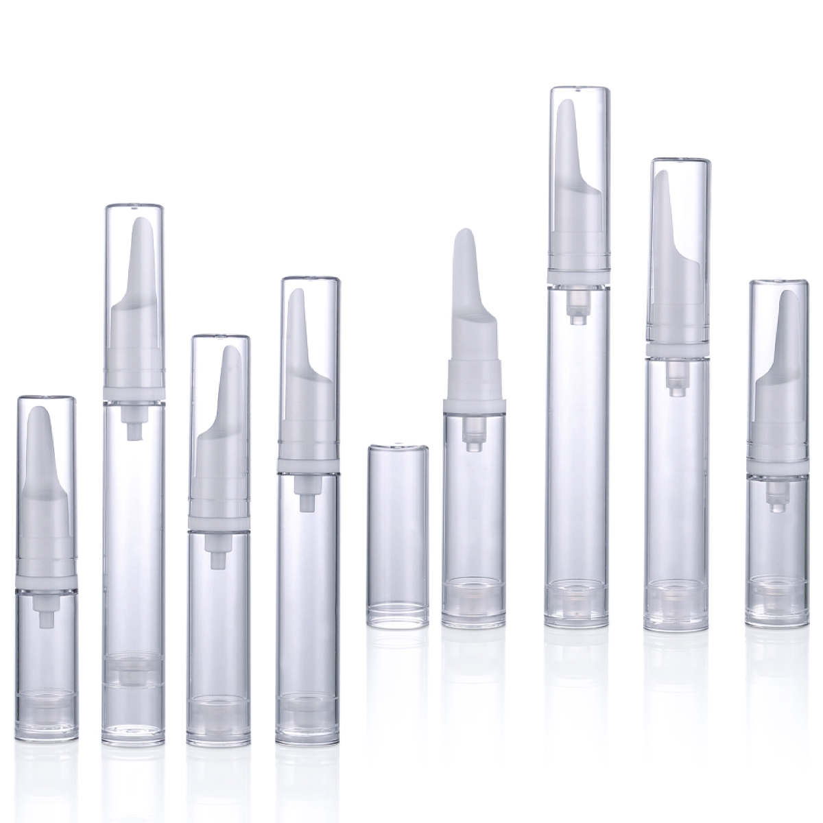5ml 10ml 12ml 15ml Cylinder White/Transparent Pump Pump Pump Pump