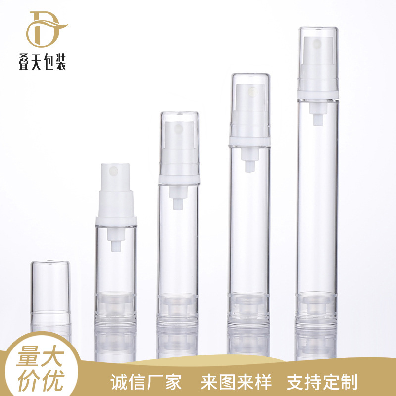 5/10/12/15ml เป็นเครื่องสำอางโปร่งใสขวดสเปรย์ขวดสเปรย์ขวดสูญญากาศ