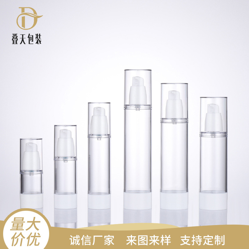 ขวดพลาสติก 15/30/50/80/10/18/120ml, ตัวอย่างเครื่องสำอาง, ขวดแยก, ขวดโลชั่น, ขวดสูญญากาศ