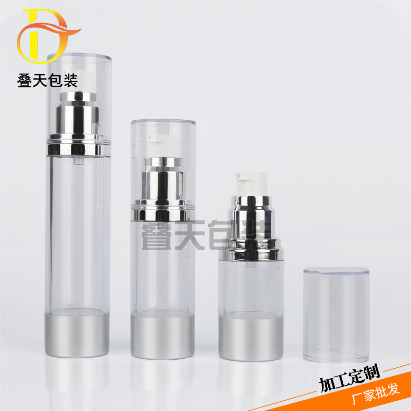 15ml 30ml 50ml พลาสติกเครื่องสำอางพลาสติก Trial Lotion Bott